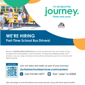 Durham School Services Hiring Event on Thursday, August 7
